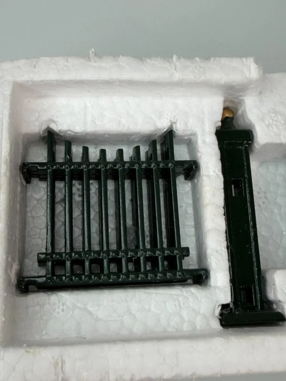 Dept. 56 Village Wrought Iron Gate, Fence, and Fence Extensions plus Gazebo